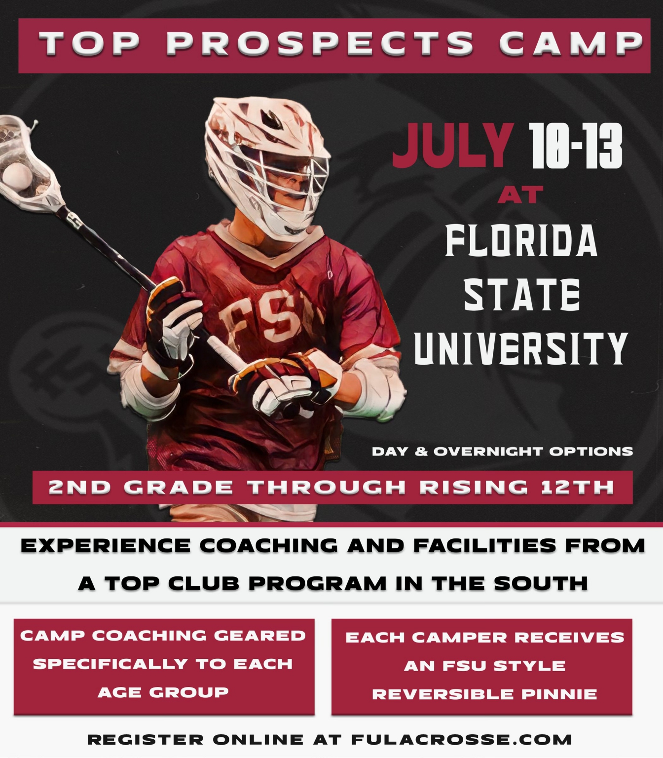 2023 FSU Lacrosse Summer Camp for High School Players Florida State